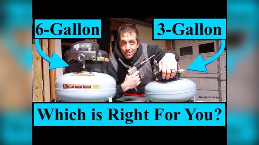 3 Gallon Vs 6 Gallon Air Compressor
