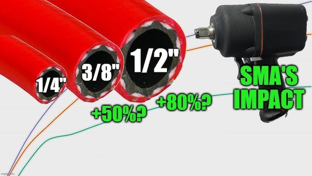 Air Compressor Hose 1/4 Vs 3/8