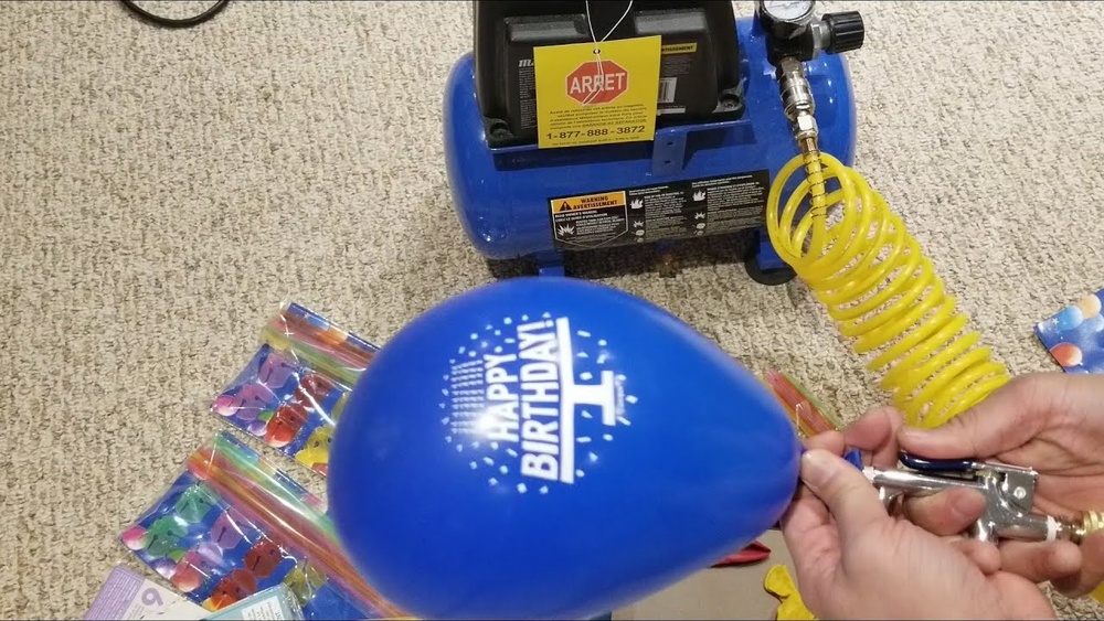 Can You Use a Air Compressor to Blow Up Balloons