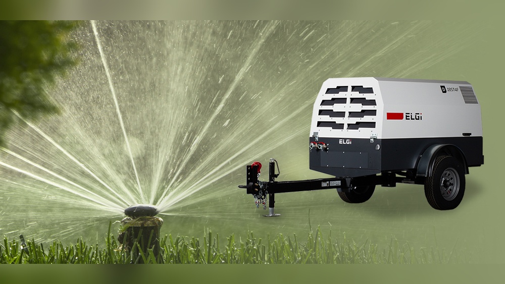 How Big Air Compressor to Blow Out Sprinklers