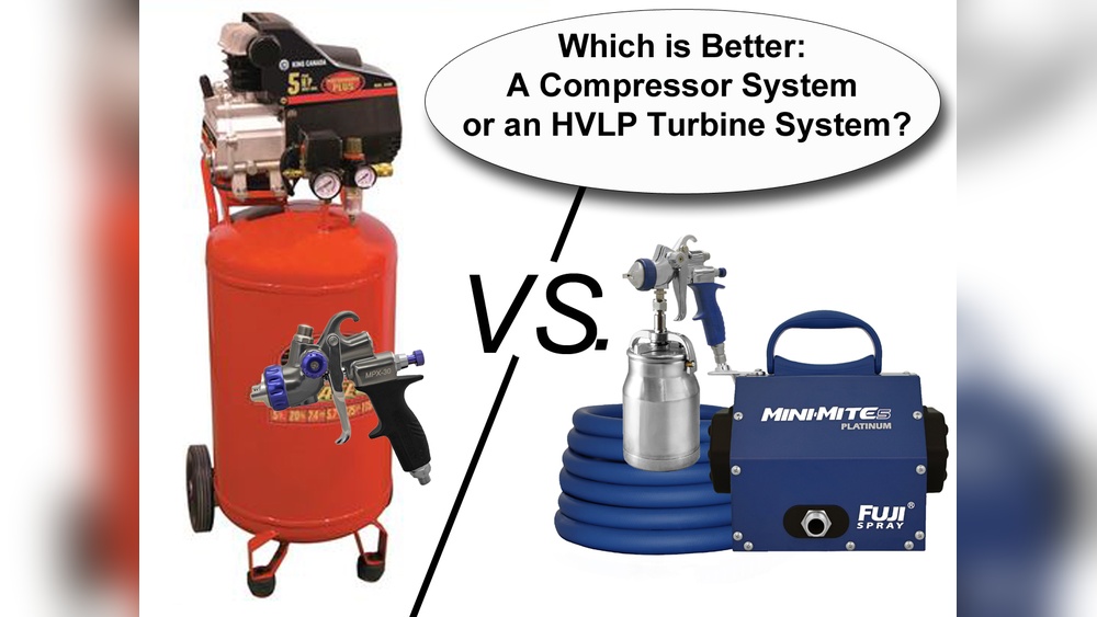Hvlp Turbine Vs Air Compressor