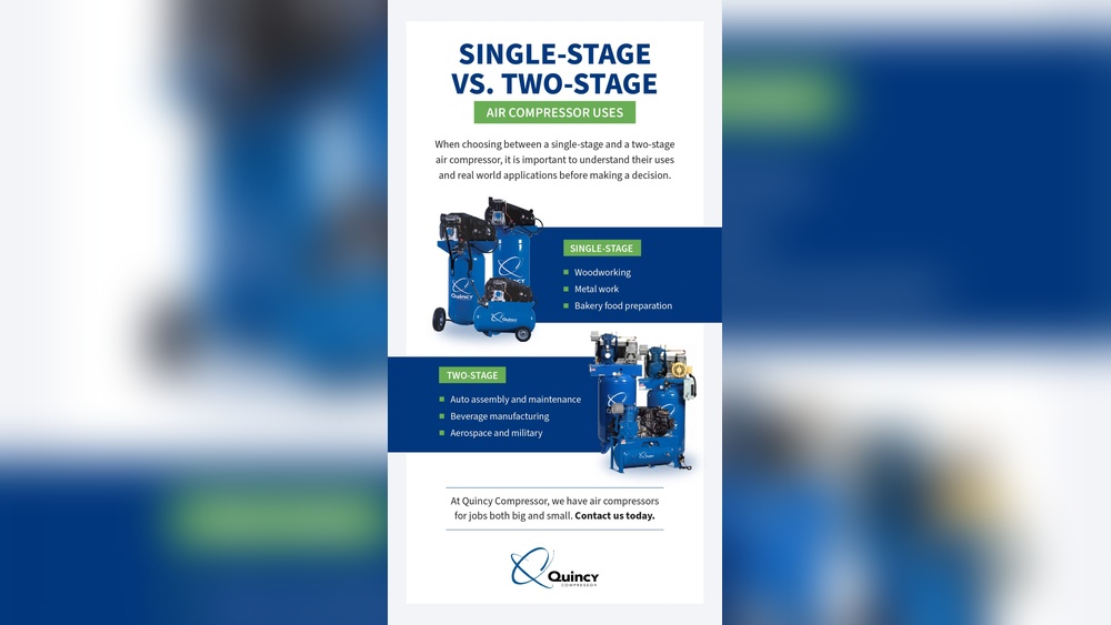 Single Stage Vs Two Stage Air Compressor