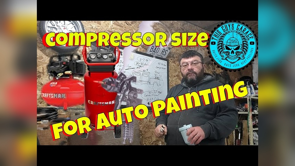 What Size Air Compressor to Paint Car