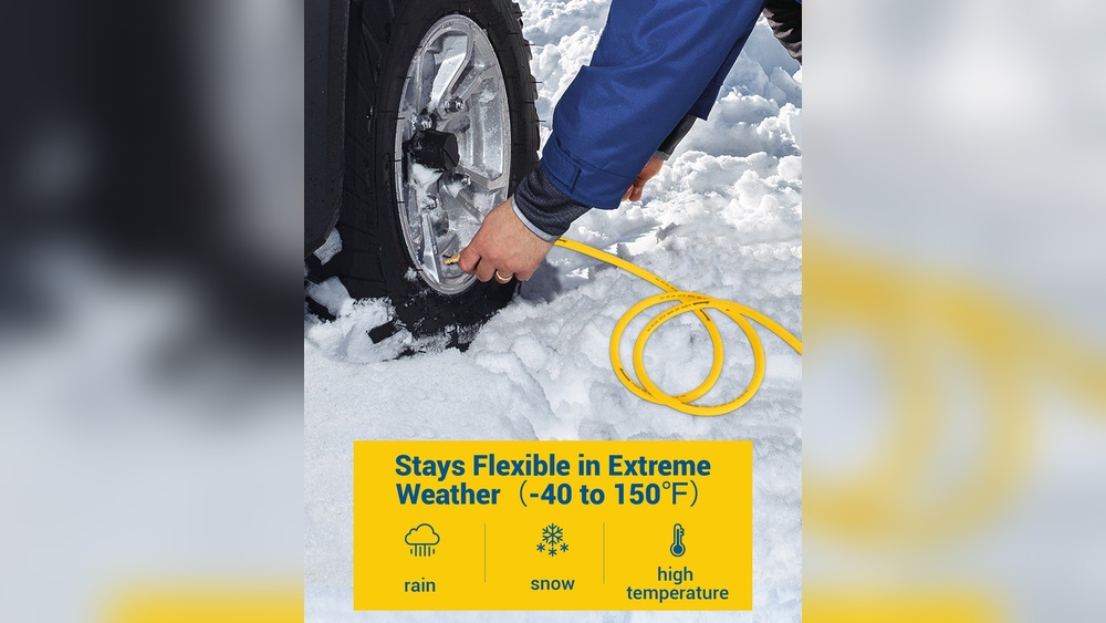 Which Air Compressor Hose Stays Flexible in Winter